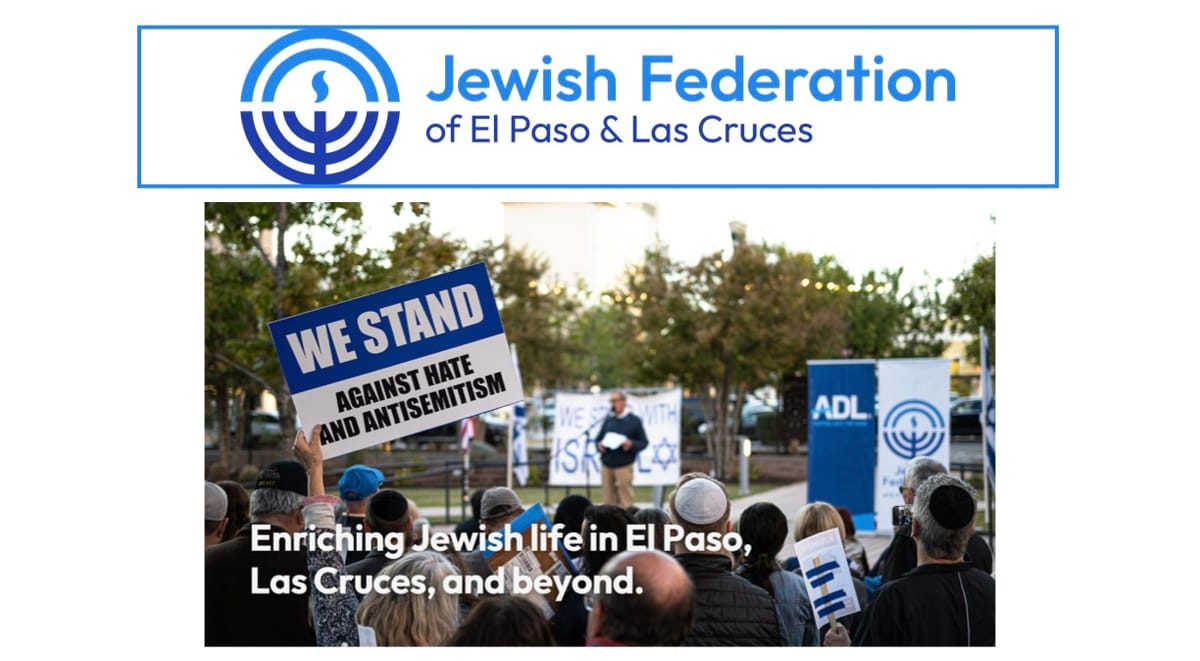 Concert Nov. 9th TEMPLE BETH EL Las Cruces ~The JEWISH FEDERATION of EL PASO and LAS CRUCES is a Community Supporter!