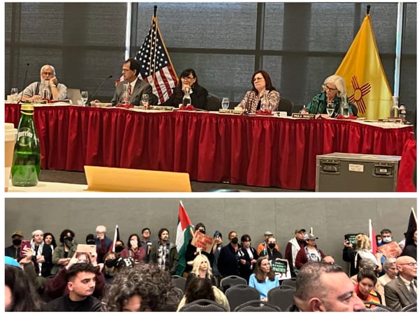 At UNM Board of Regents meeting, protesters and Jewish students square off