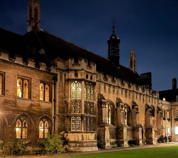 Cambridge:  Where Erasmus Once Tread